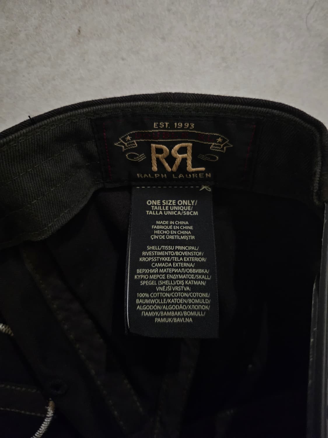 더블알엘 RRL 볼캡 상품이미지6