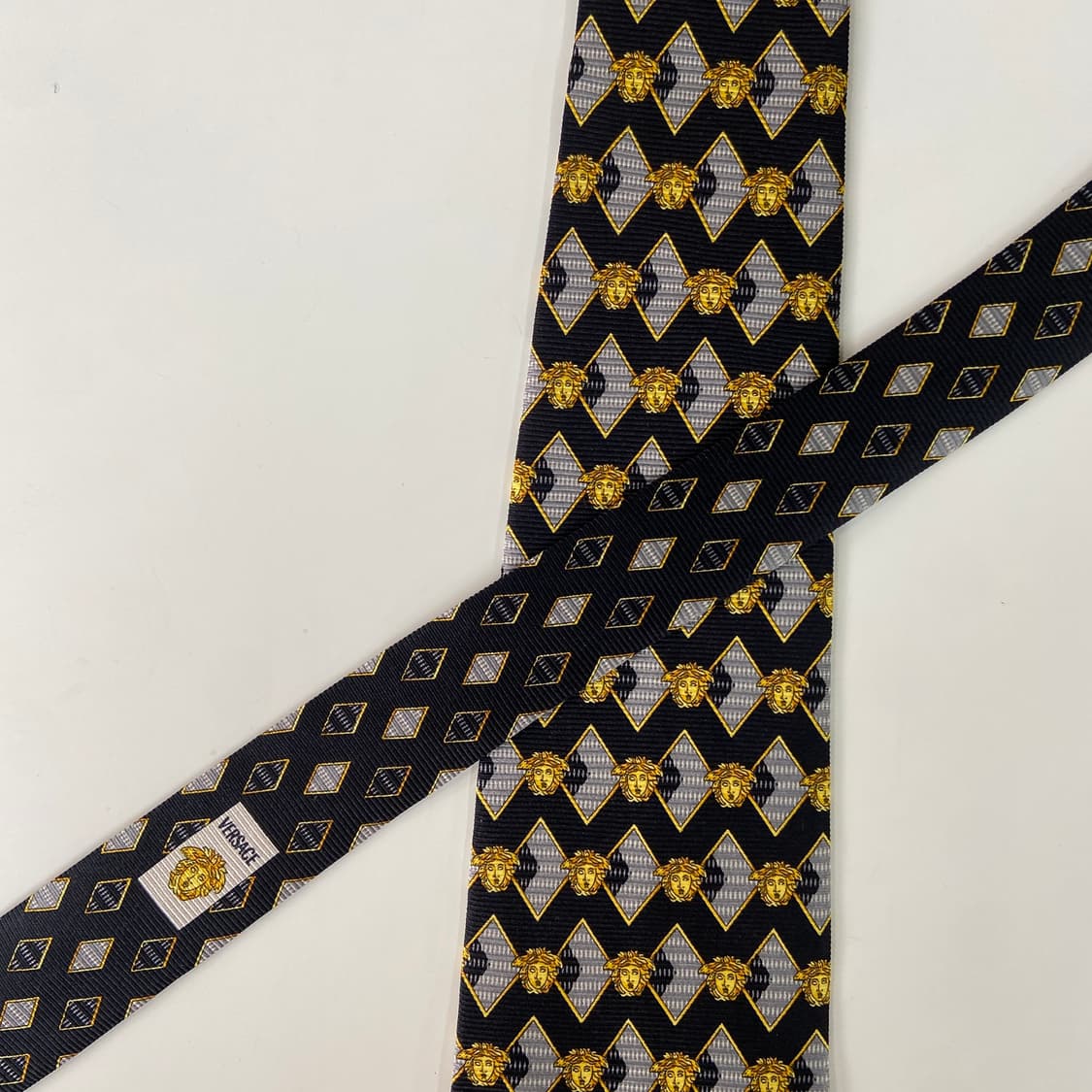 Versace 베르사체 모노그램 정품 명품 넥타이 상품이미지4