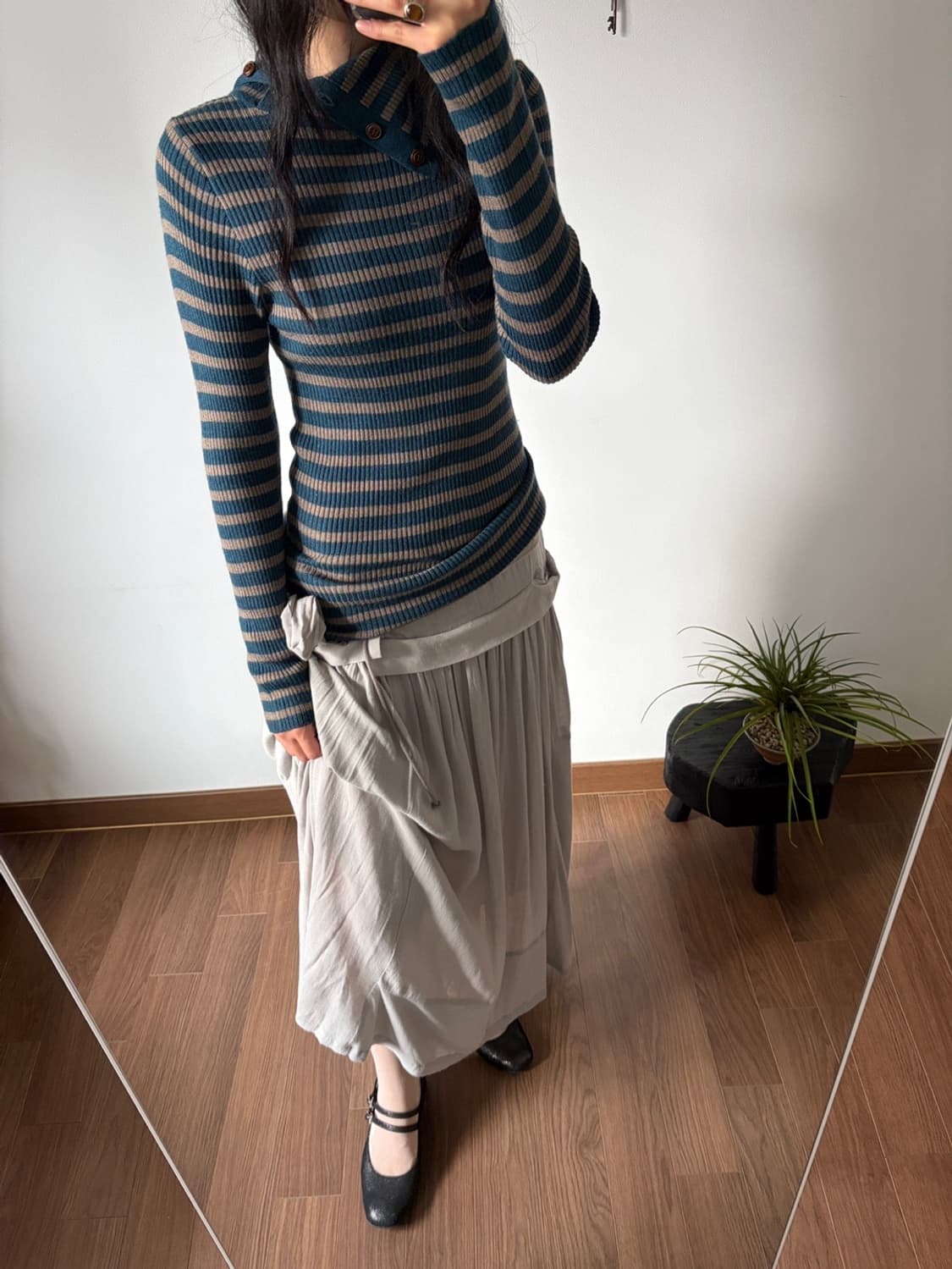 stripe patterned knit 상품이미지5