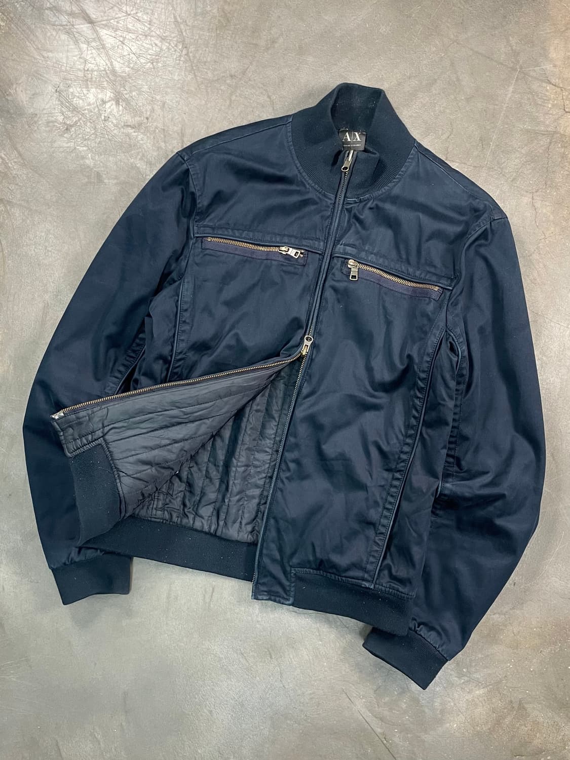 알마니 익스체인지 바이커 자켓 상품이미지2