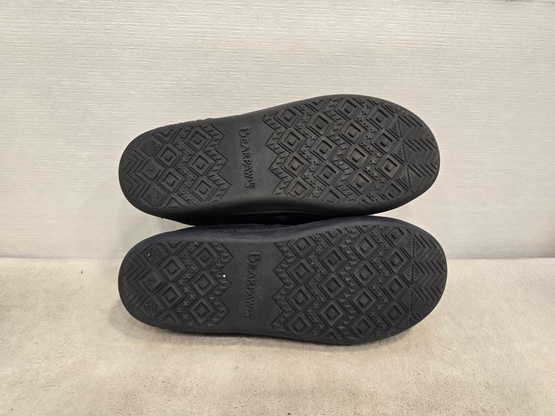 베어파우 여성 퍼 모카신 네이비 240 상품이미지9