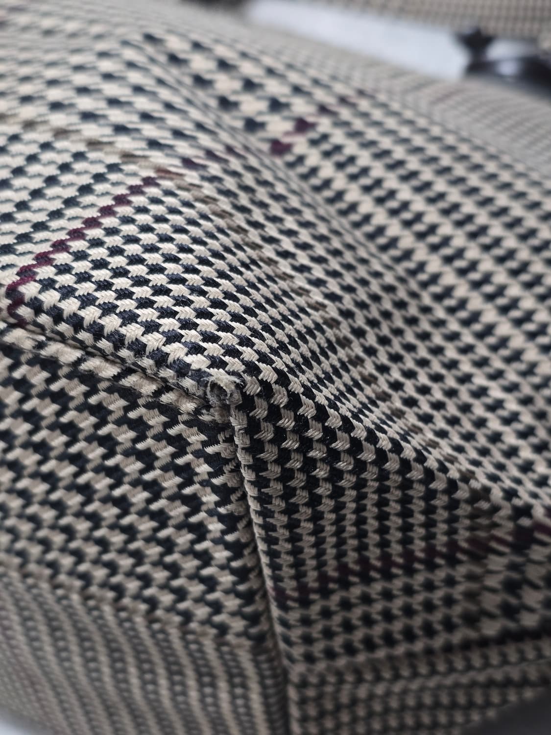 90's 랄프로렌 하운드투스 체크패턴 토트백  상품이미지6