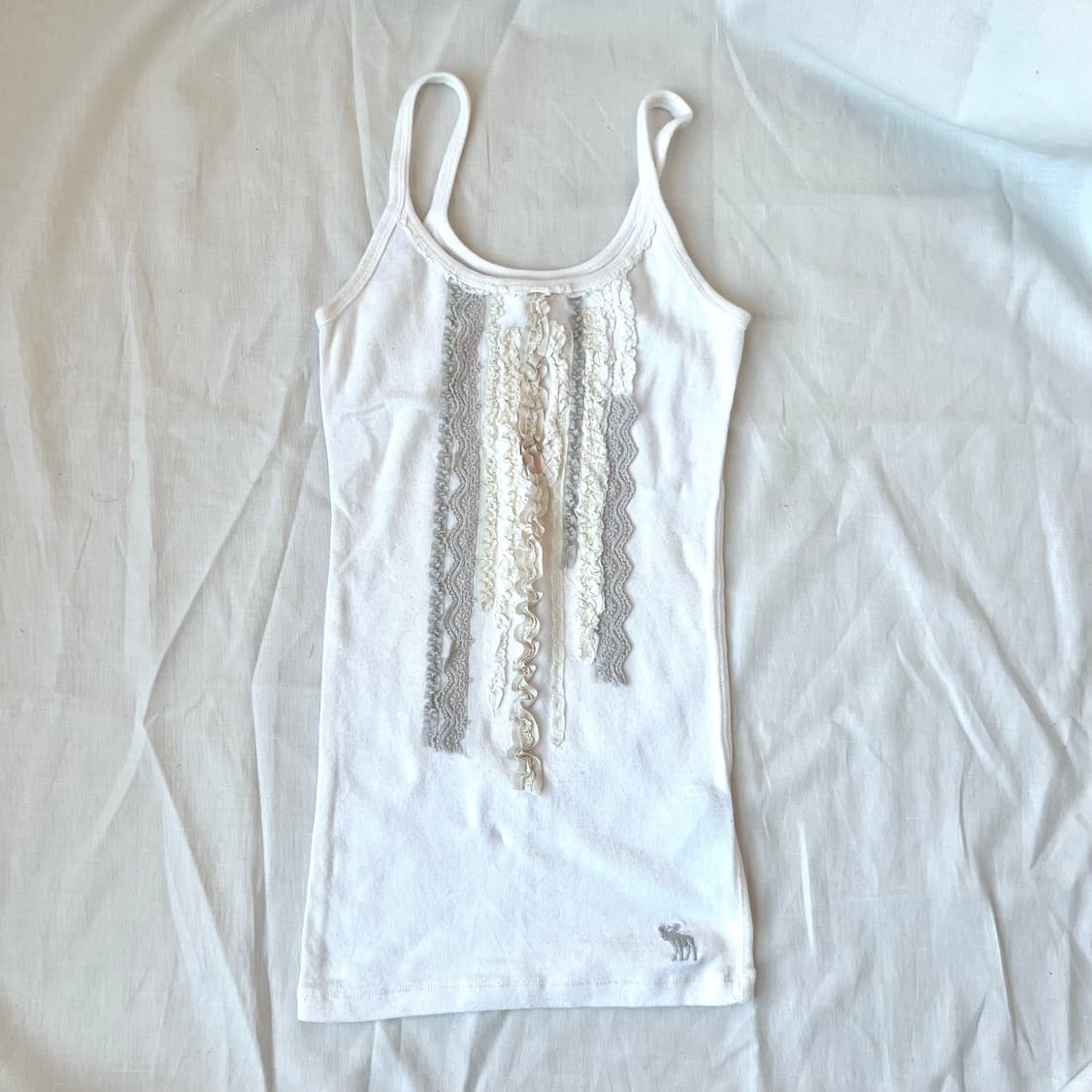 Abecrombie frill silm top 상품이미지2