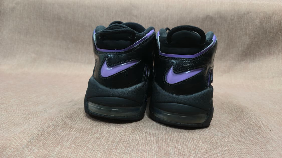 나이키 280mm-  에어 모어 업템포 블랙 퍼플 상품이미지5