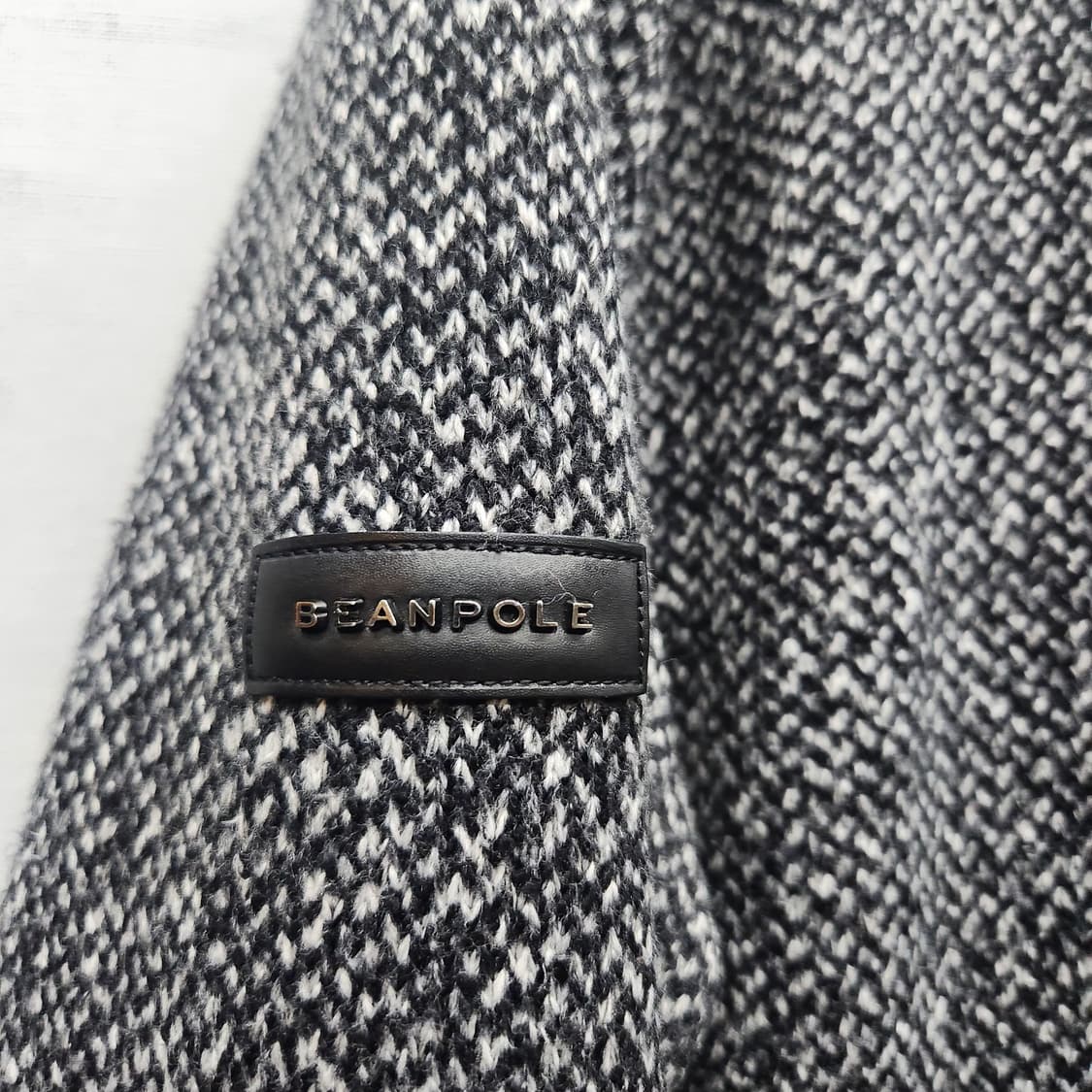 빈폴 헤링본 로고 와펜 안감양털 자켓 115(XL) 상품이미지3