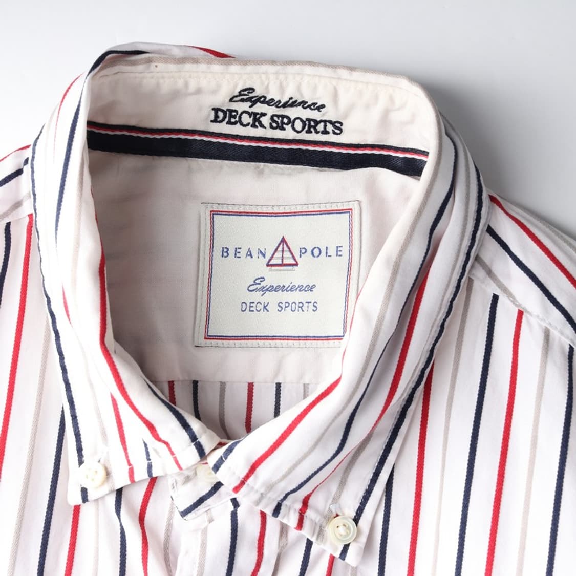 빈폴 데크 스포츠 멀티 스트라이프 셔츠 L 상품이미지5