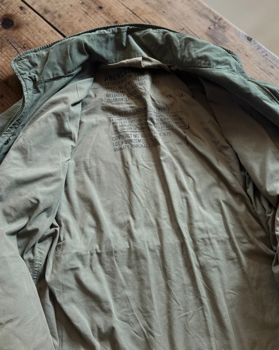 아베크롬비 & 피치(Abercrombie & Fitch) M-65 필드  상품이미지5