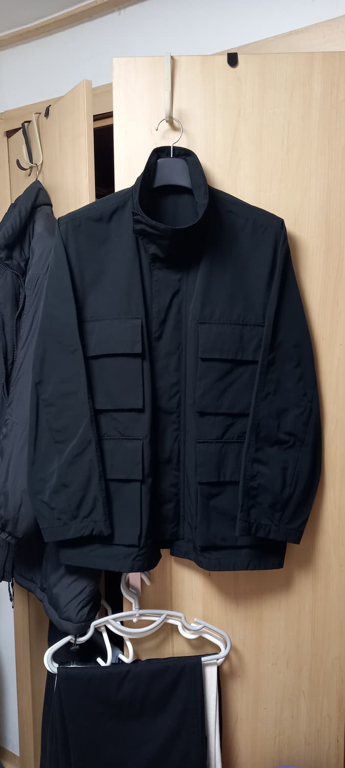 에잇세컨즈 쉘파카 야상 자켓 블랙 XL 상품이미지1