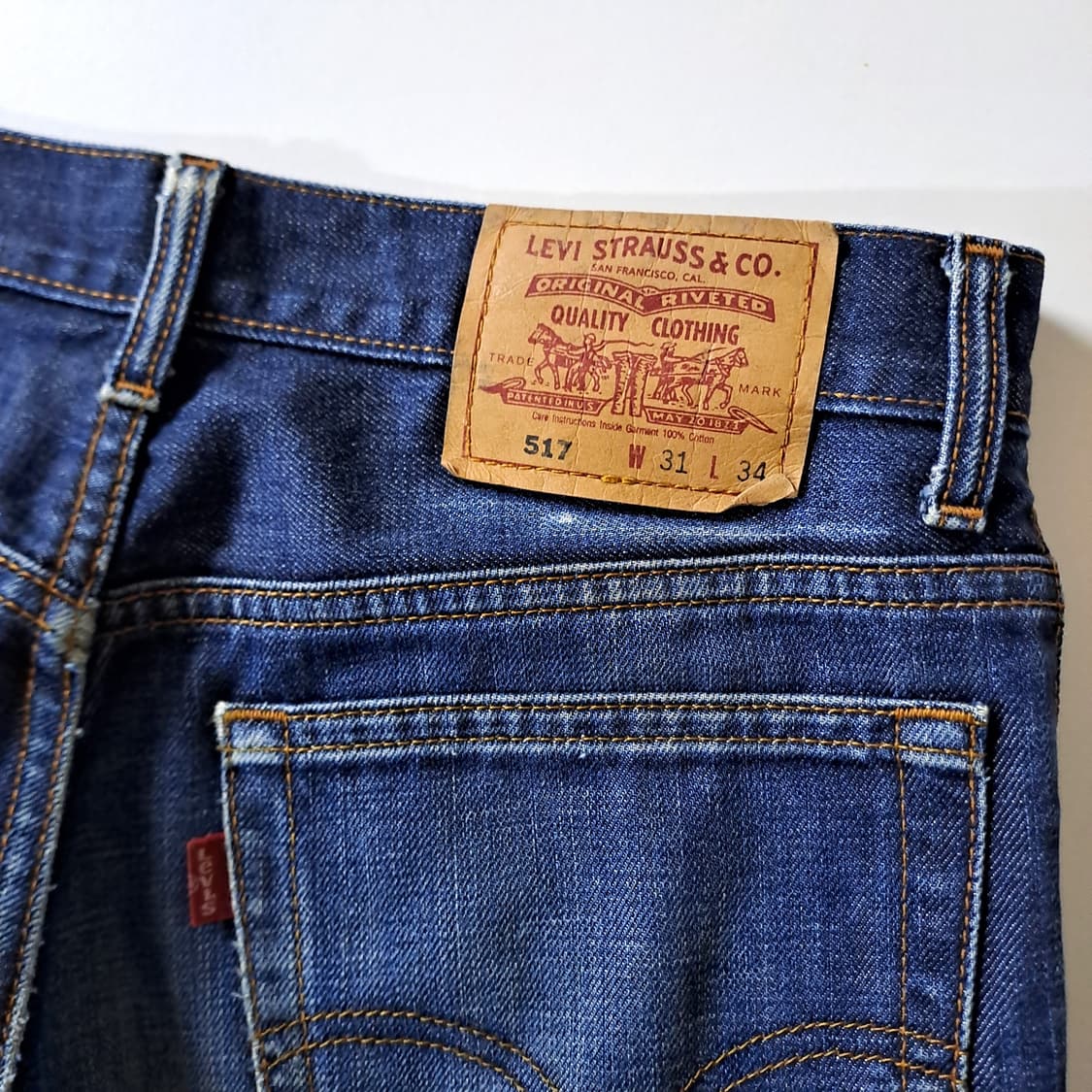 (택포) 00s 빈티지 리바이스 517 부츠컷 31 B640 상품이미지7