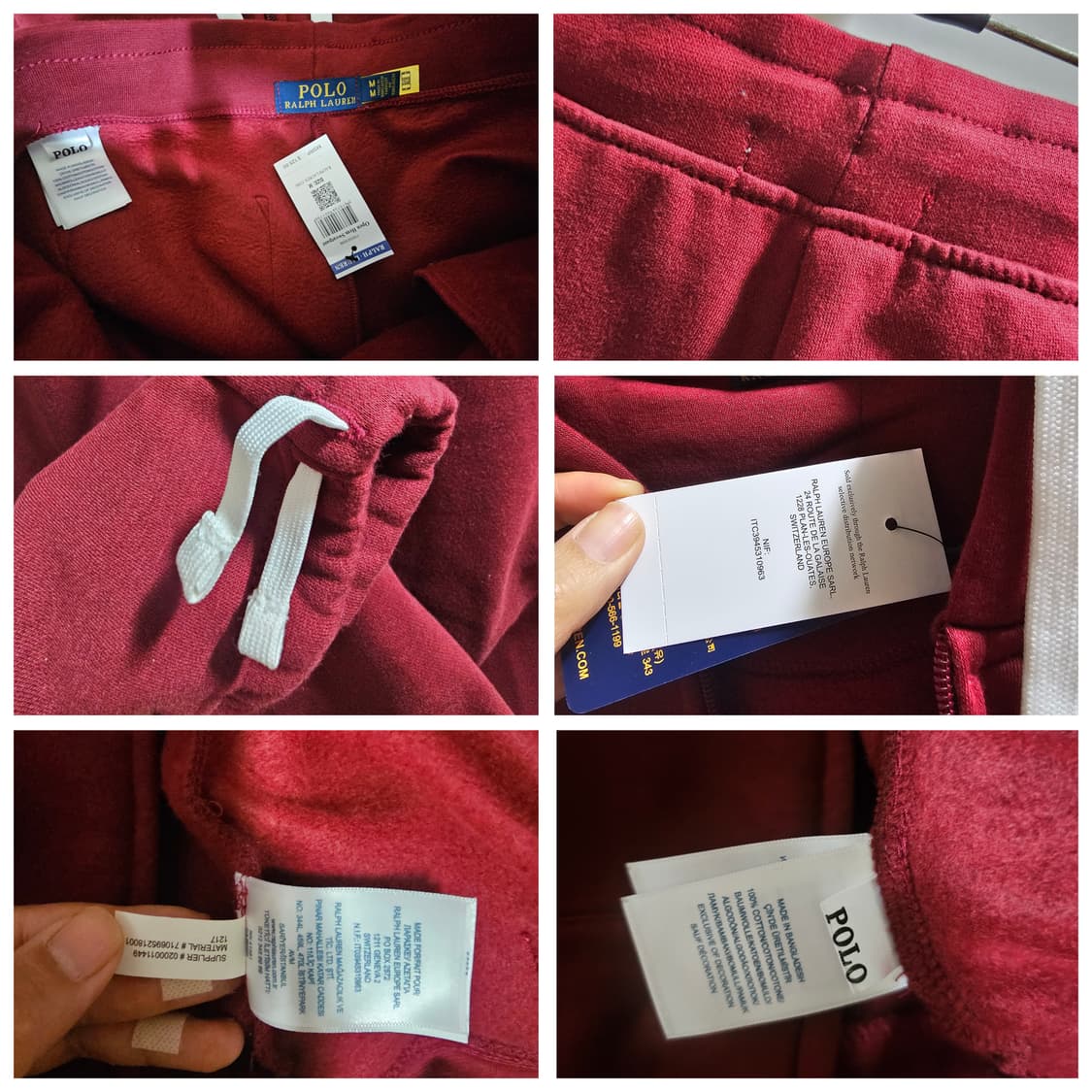 폴로 기모 트레이닝 셋업 상품이미지7