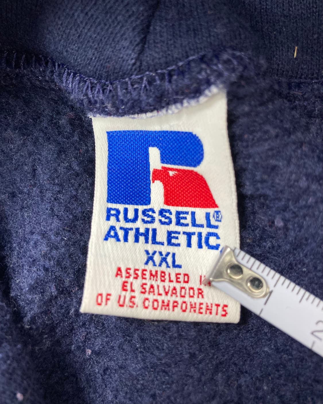 90s Russell Hoodie (navy) 상품이미지3