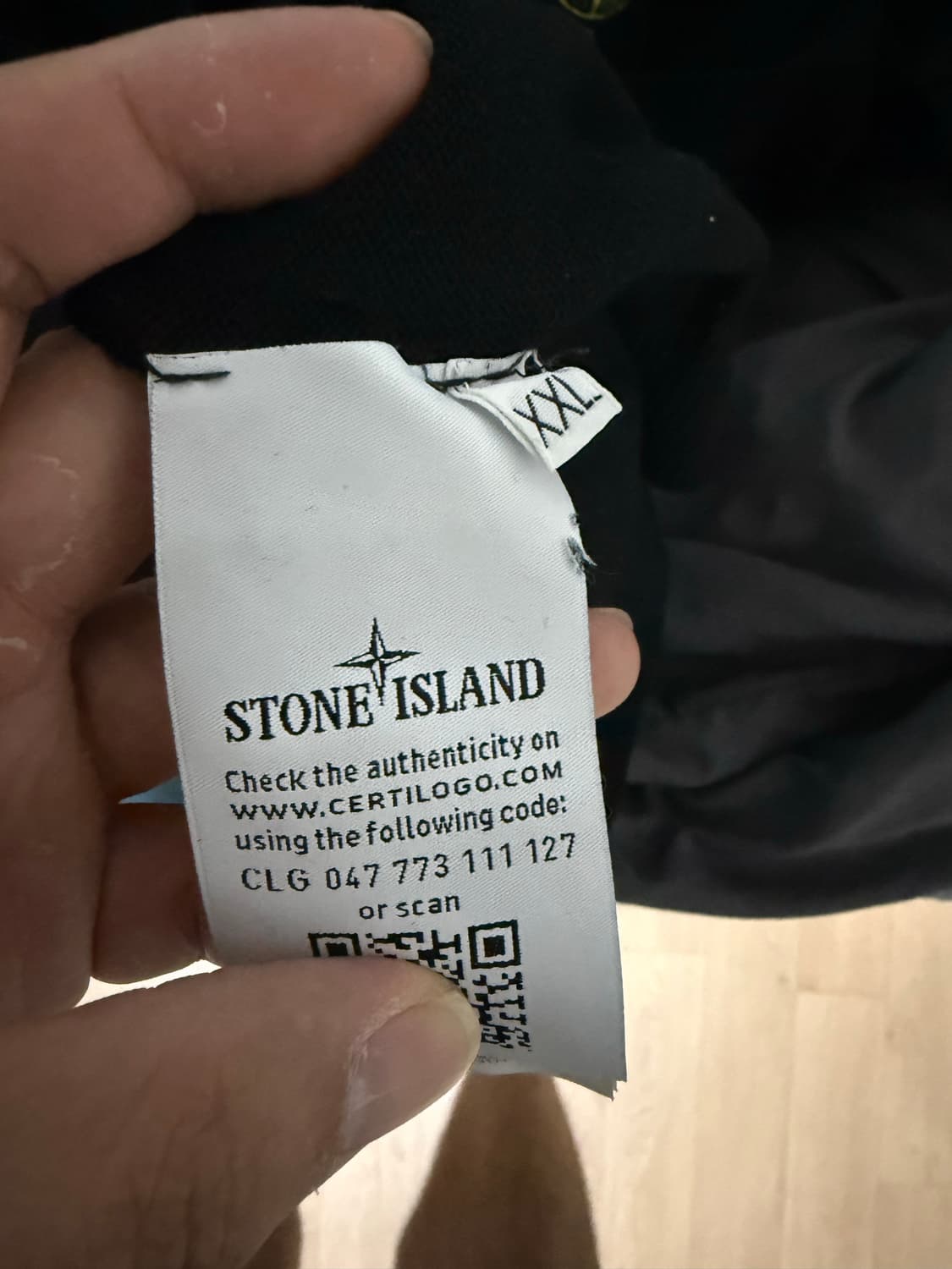 스톤아일랜드 코튼 니트 블랙 XXL 상품이미지7