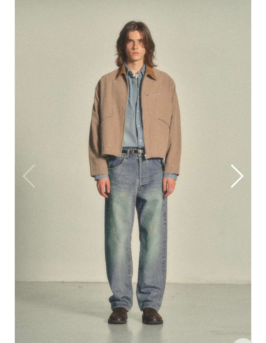 [Xl] 아트이프액츠 Hillside Work Jacket Taupe 상품이미지1