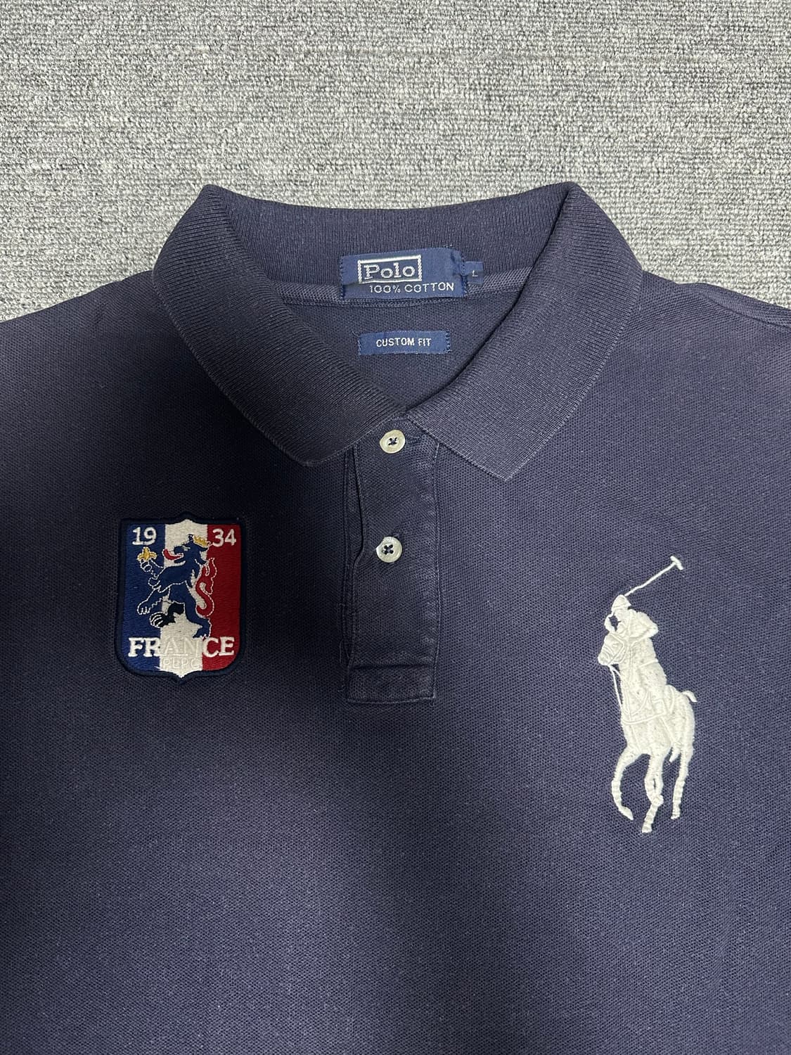 폴로 빅포니 치프키프 프랑스 카라티 네이비 상품이미지2