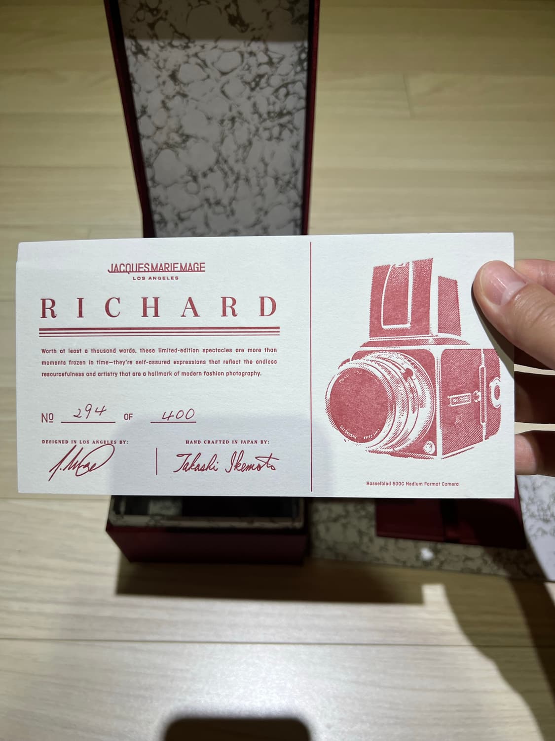 자크마리마지 / 리차드 선글라스 안경 고글 / 프리 상품이미지7