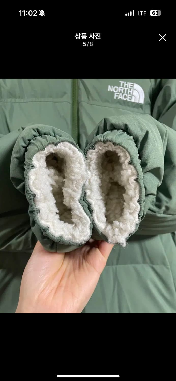 노스페이스 패딩 비 베러 다운 자켓 NJ1DM73B (S사이즈) 품절상품 상품이미지6