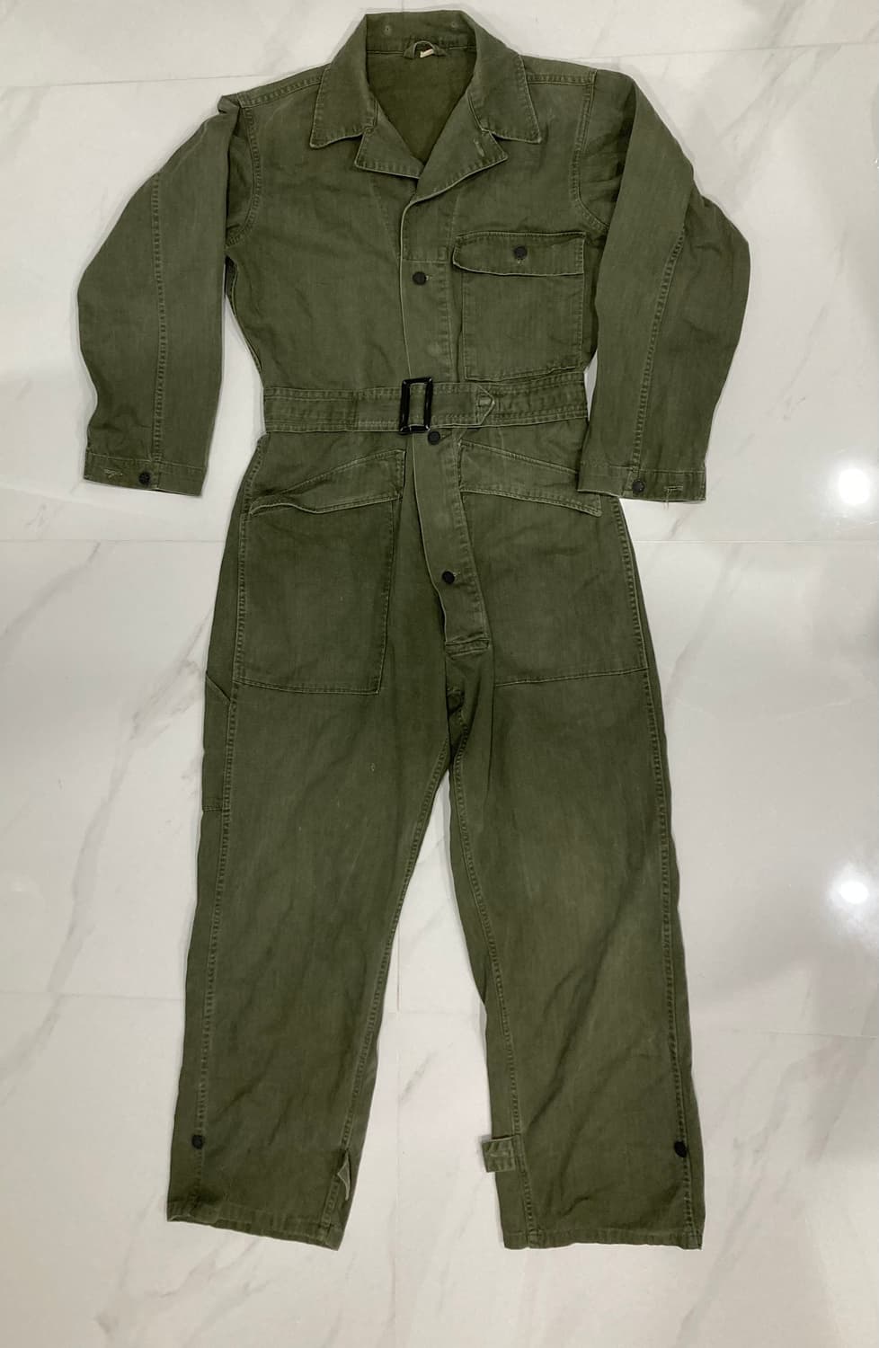 오리지널 WW2 US Army 13star hbt OD7 커버올 상품이미지2