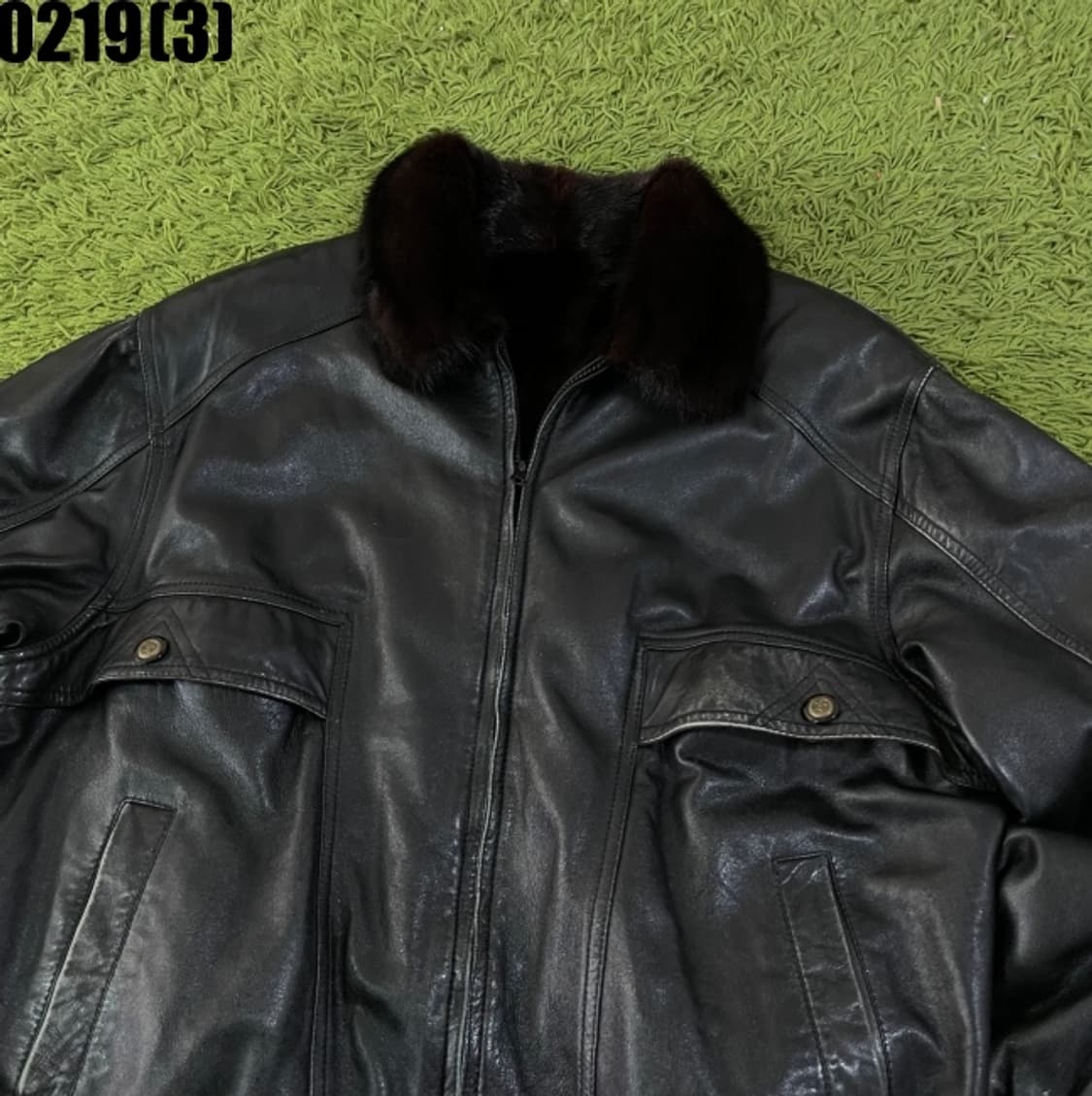 빈티지 레더 가죽자켓 상품이미지2