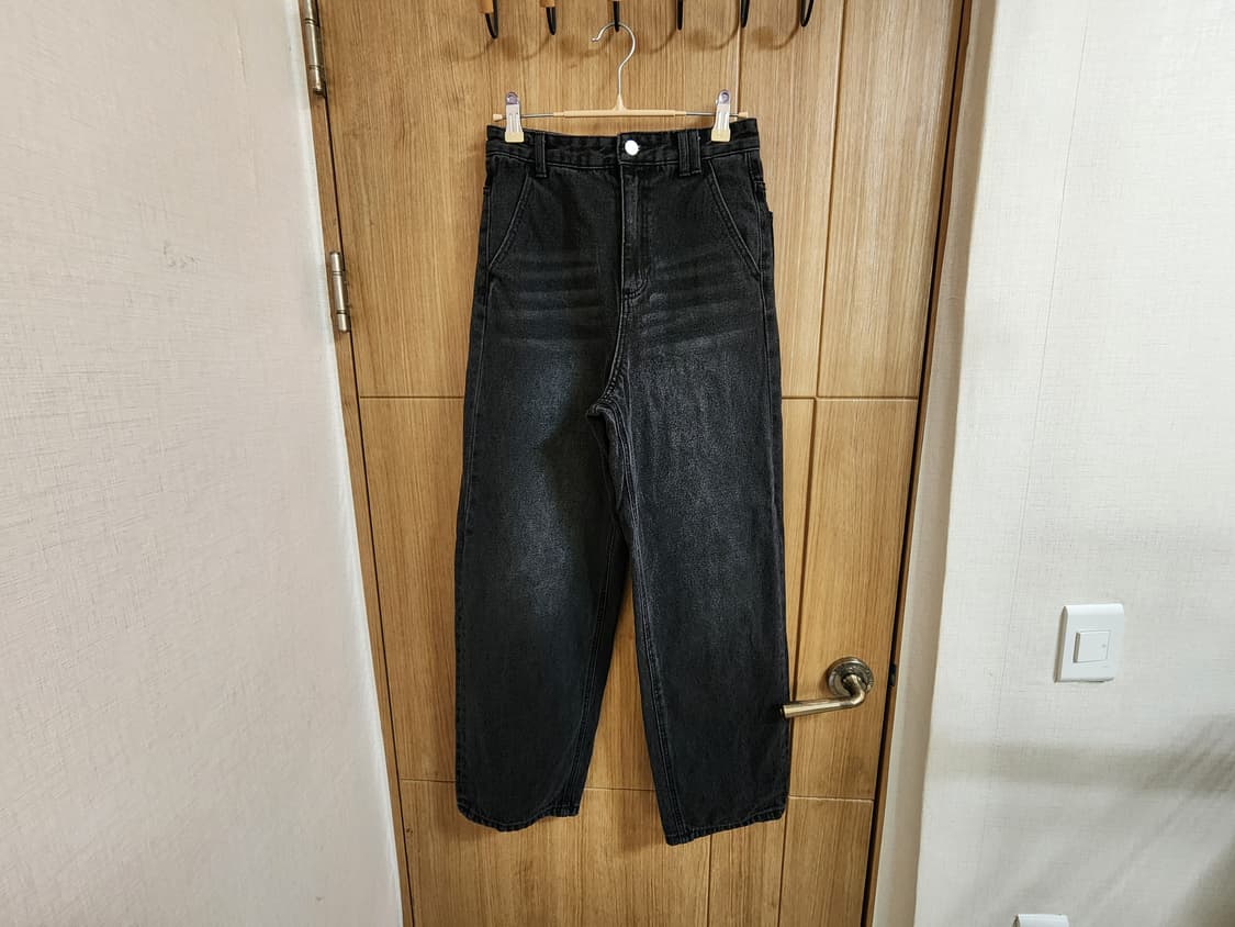 (26)여성 데케트 릴렉시드 와이드 데님 팬츠 상품이미지1