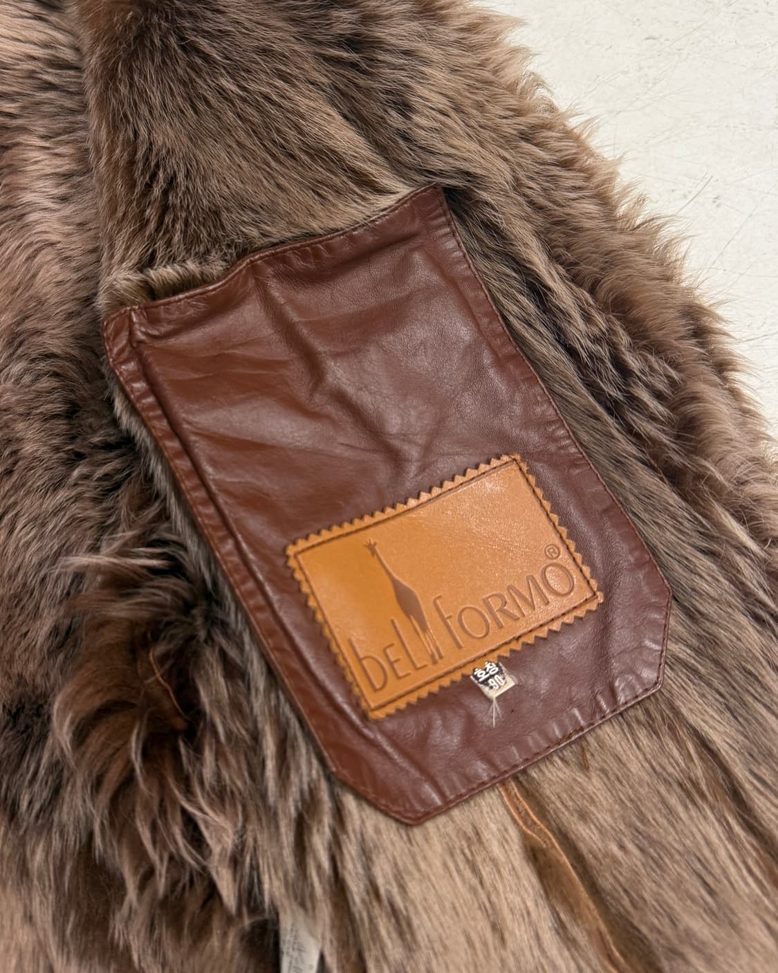 90s beLFormo Sheepskin fleece Mustang 상품이미지8