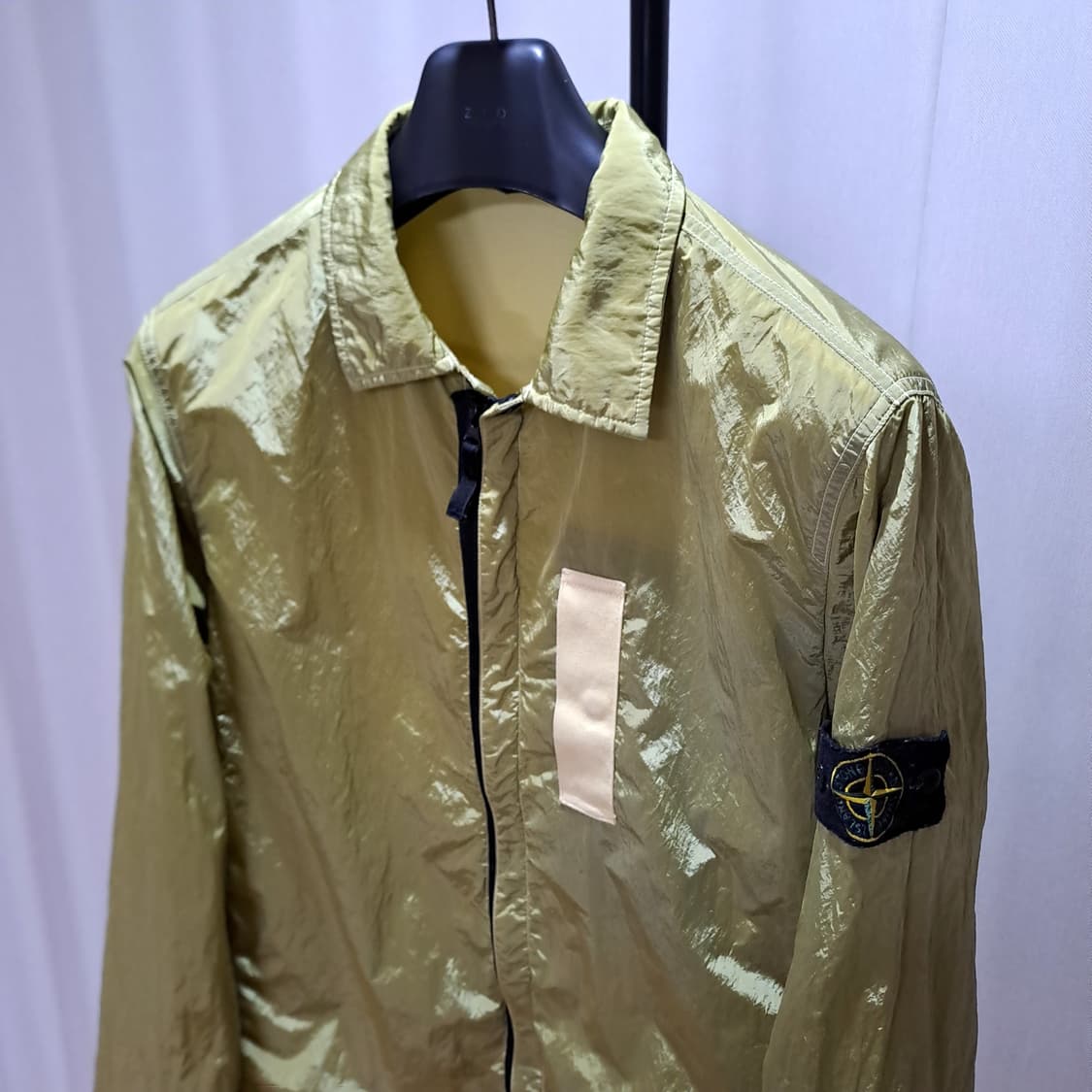 (택포) 스톤아일랜드 나일론 매탈 오버셔츠 L B663 상품이미지3