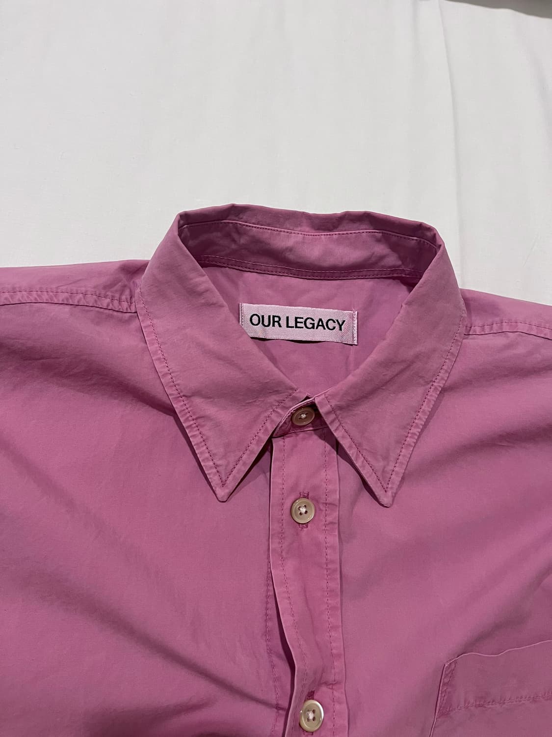 아워레가시 핑크 셔츠 상품이미지2