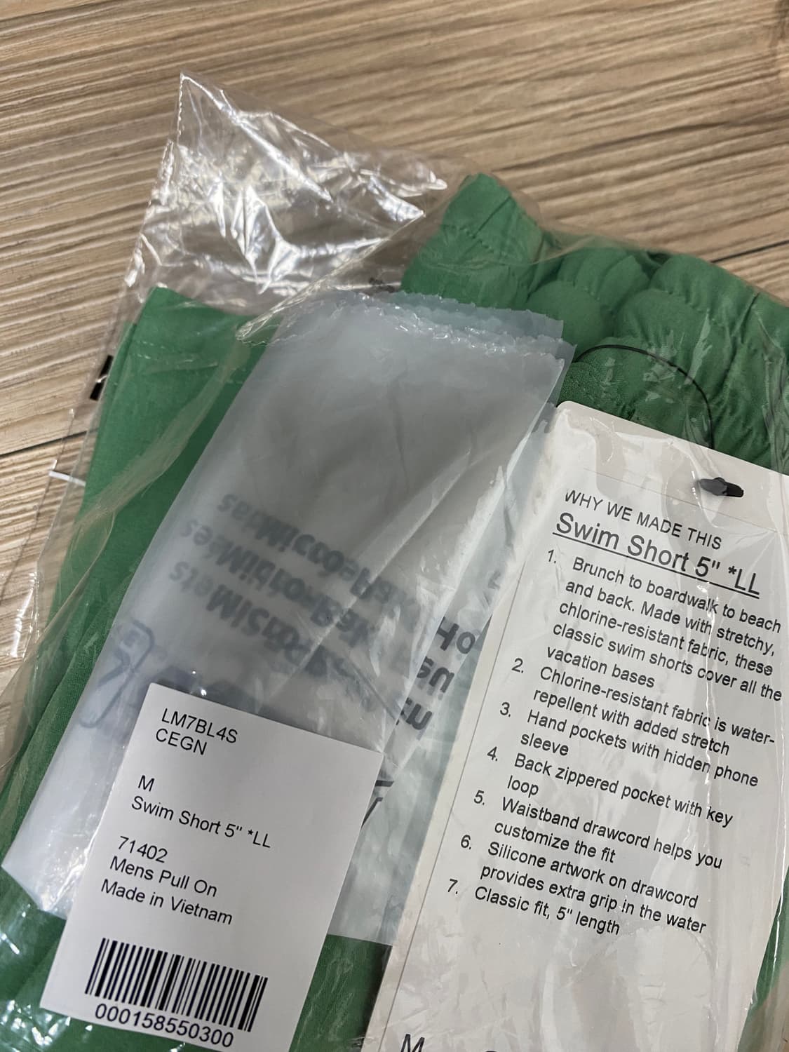 [M] 룰루레몬 Swim Short 5" Linerless 새상품 상품이미지5