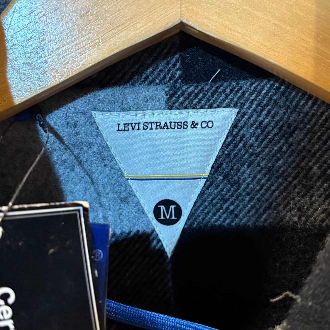 리바이스 우먼스 체크 라이더 모직 자켓 상품이미지5