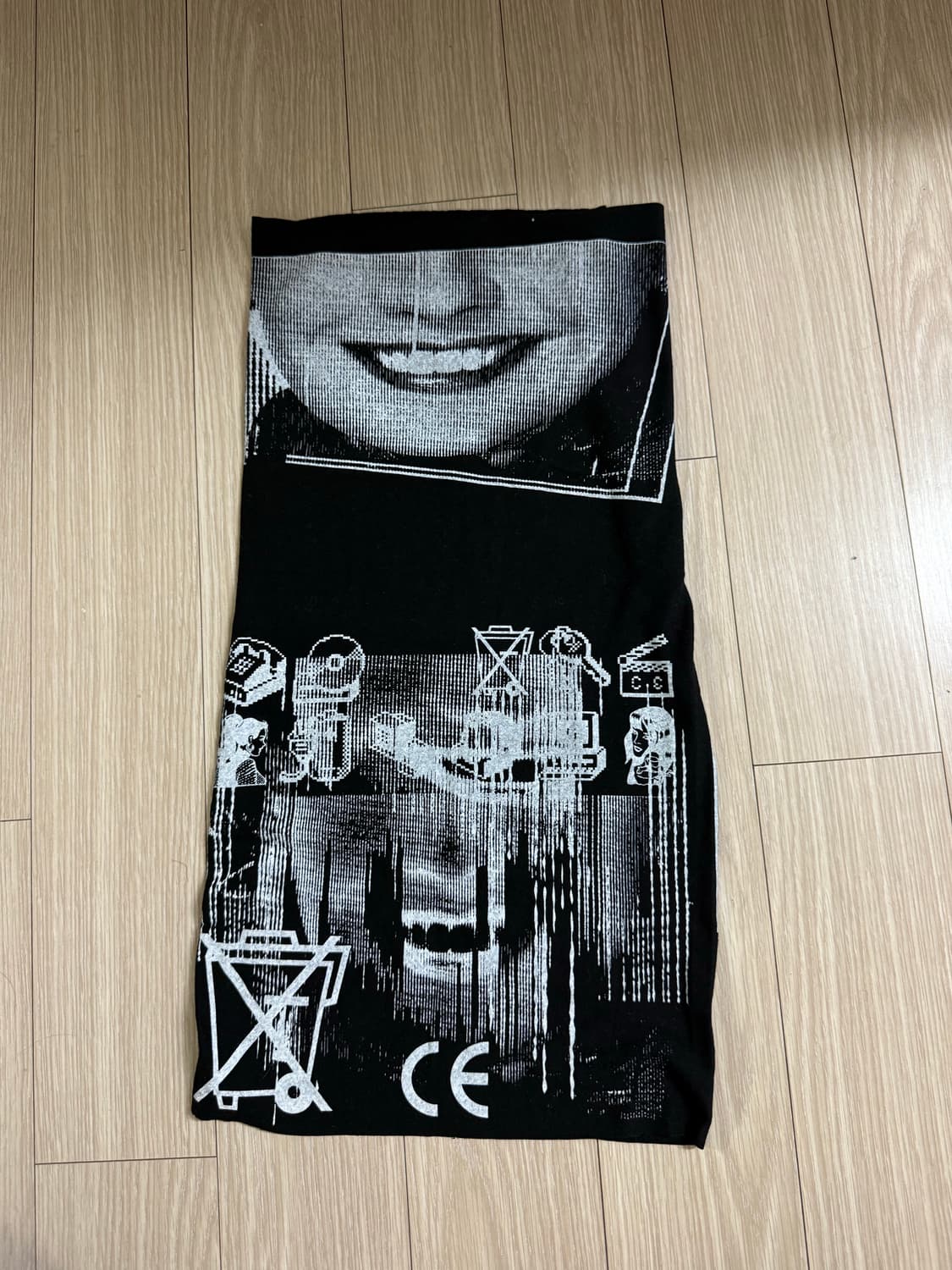 (레어) cavempt C. E 절판 초대 그래피티 넥워머 마스크 상품이미지4