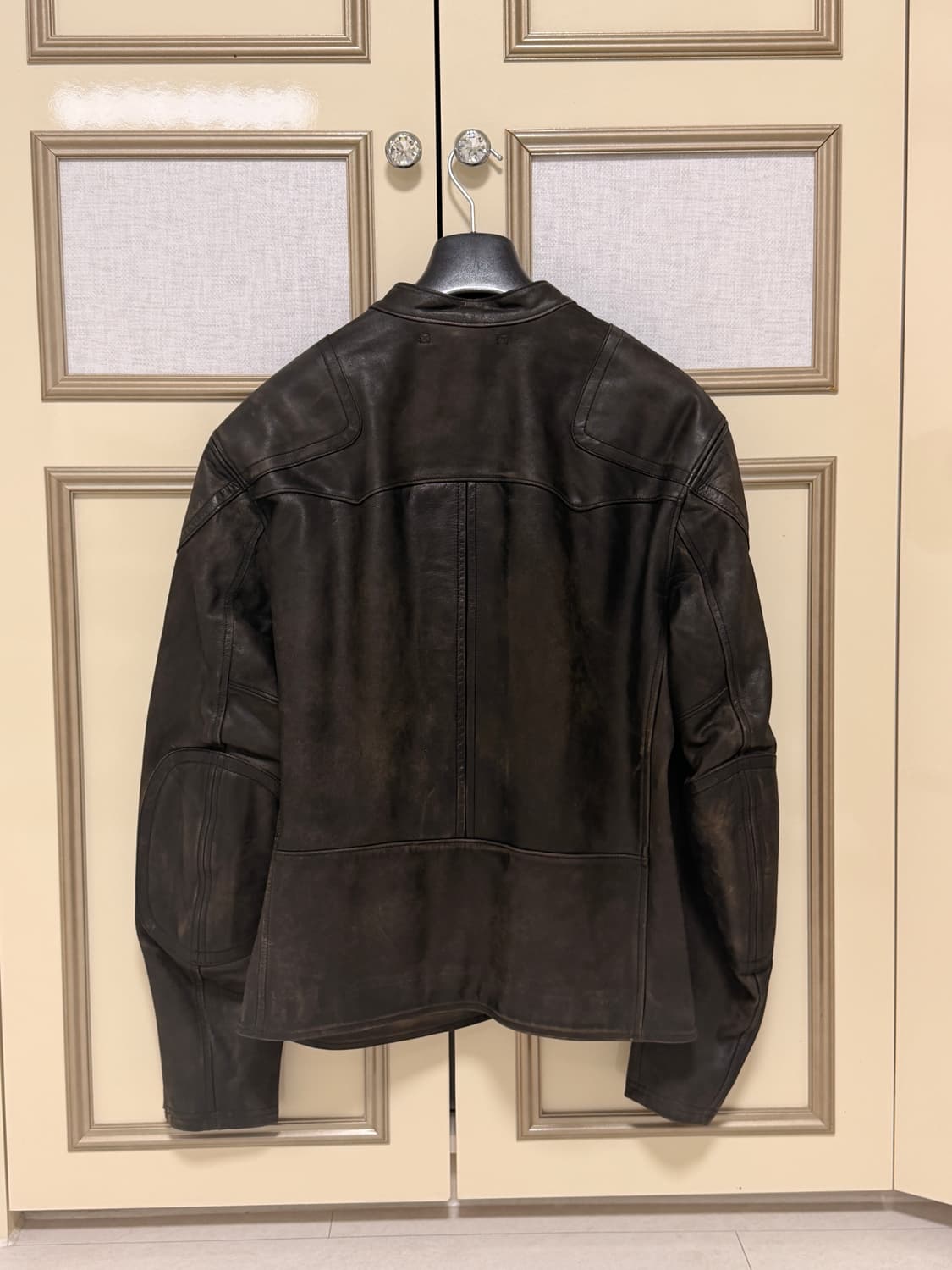 RRL (더블알엘) 싱글 모터사이클 레더 자켓 - L 사이즈 (새 제품) 상품이미지4