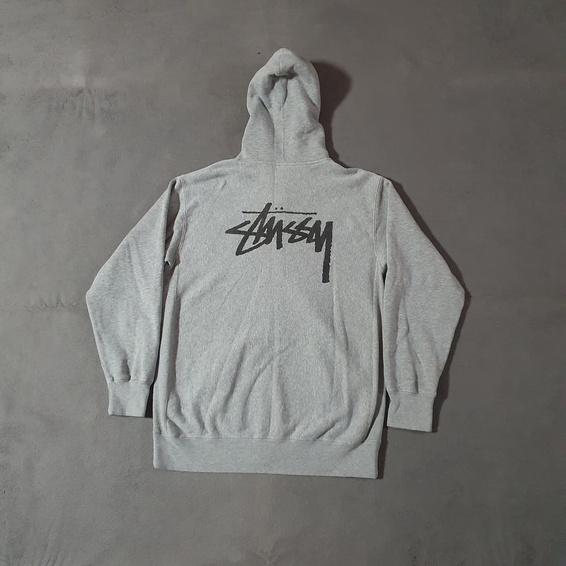 스투시 재팬 기모 빅로고 후드집업 XL 상품이미지1