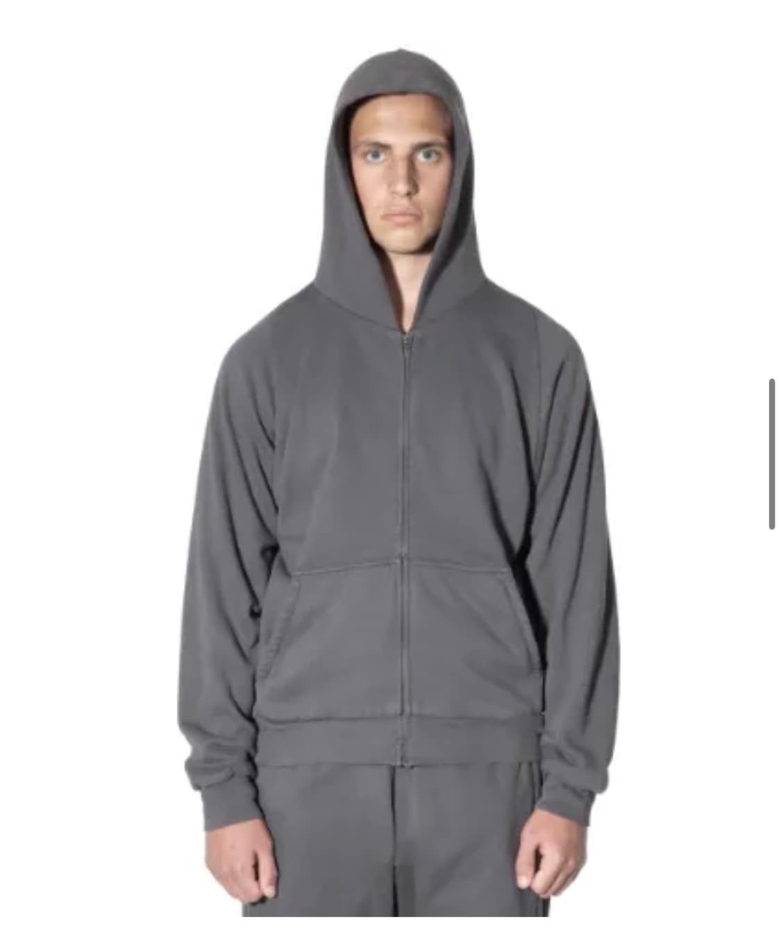 이지 후드집업 다크그레이 상품이미지1