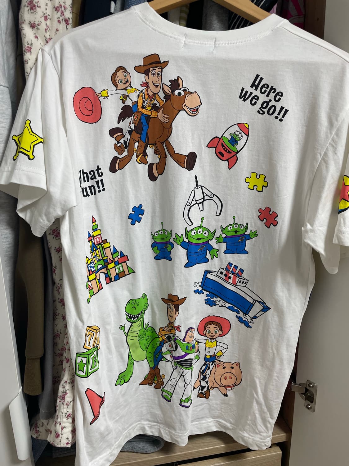 도쿄 디즈니씨 토이스토리 티셔츠 L 상품이미지2