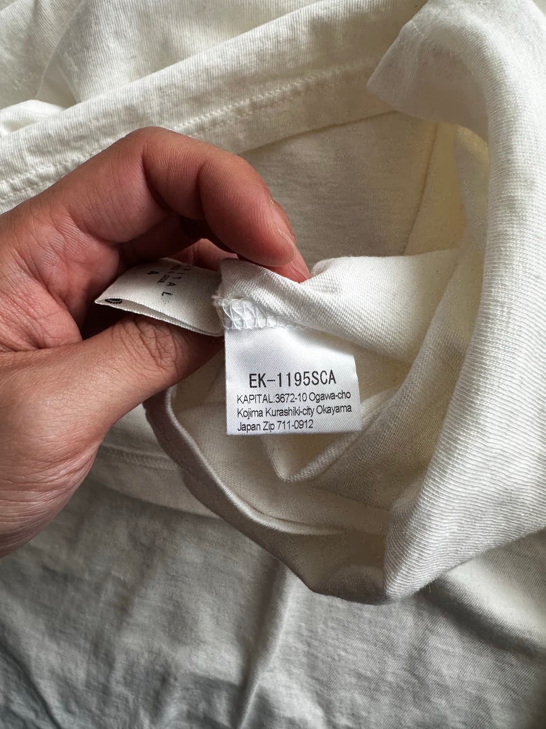 캐피탈 farmy 포켓 링거 티셔츠 4사이즈 상품이미지2