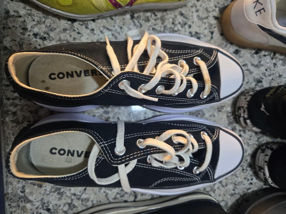 컨버스 런스타 하이크 로우 블랙 260 상품이미지1