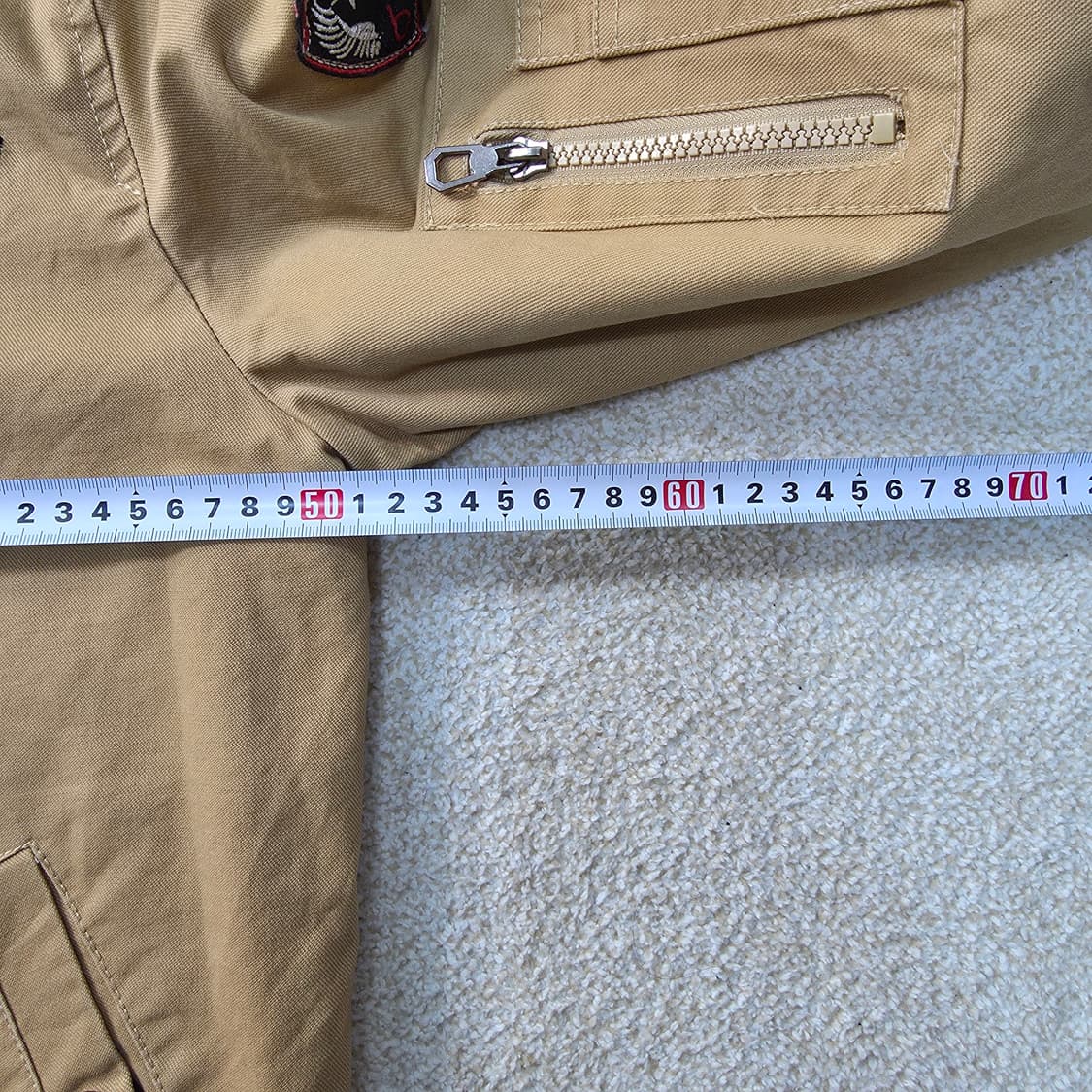 [L] KASILD 빈티지 집업 항공 자켓 1215J1 상품이미지5