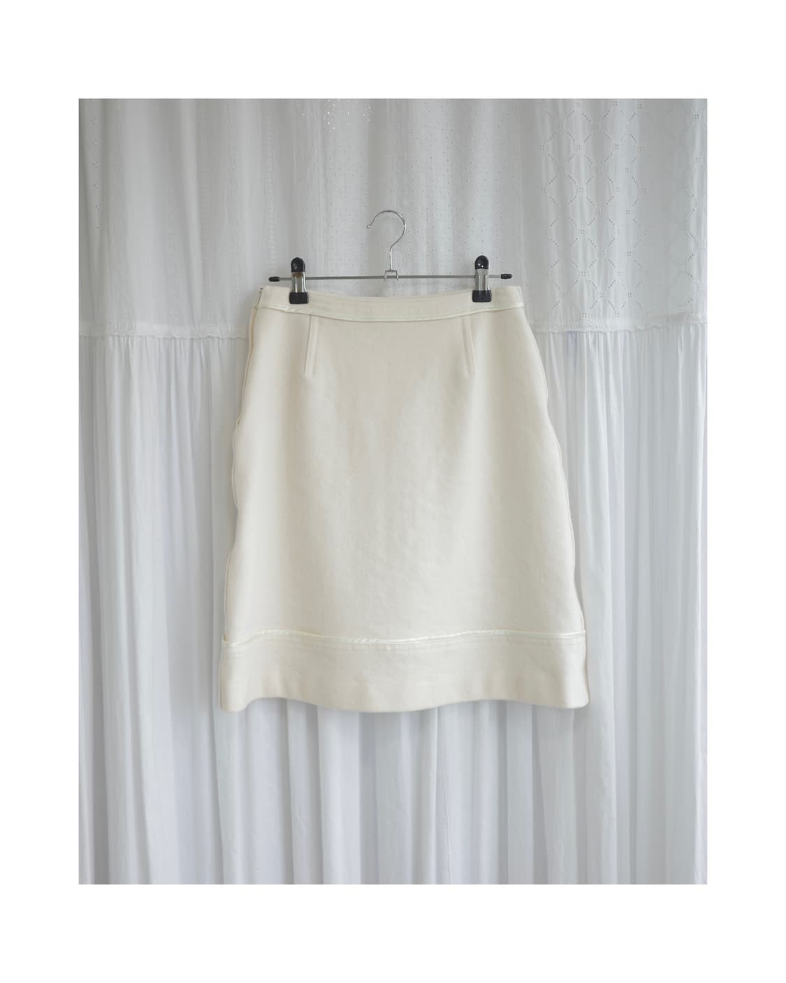 꾸레쥬, Courreges ivory skirt 상품이미지5