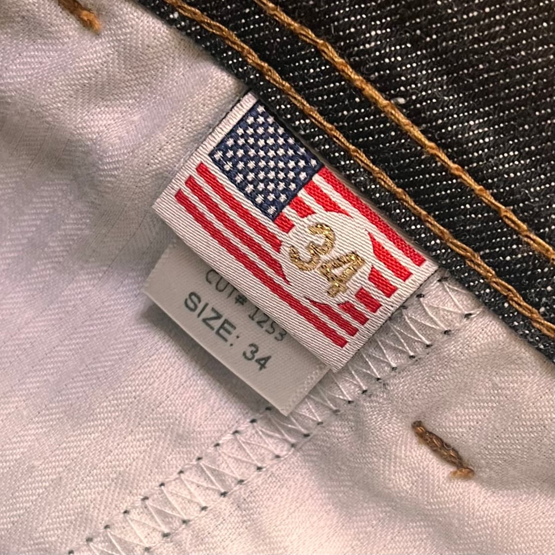 골든데님 사루엘 데님팬츠 SIZE 34 상품이미지5