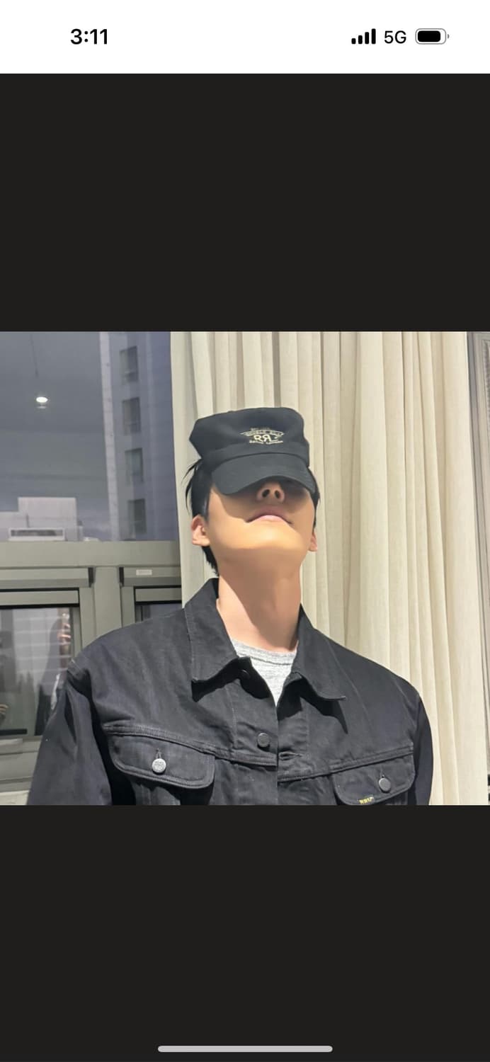 더블알엘 랜치 로고 트윌 볼캡 새상품 상품이미지2