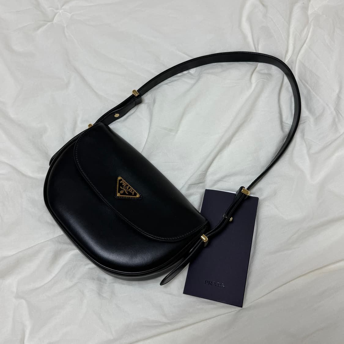 프라다 아르케 가죽 숄더백 정품 상품이미지2