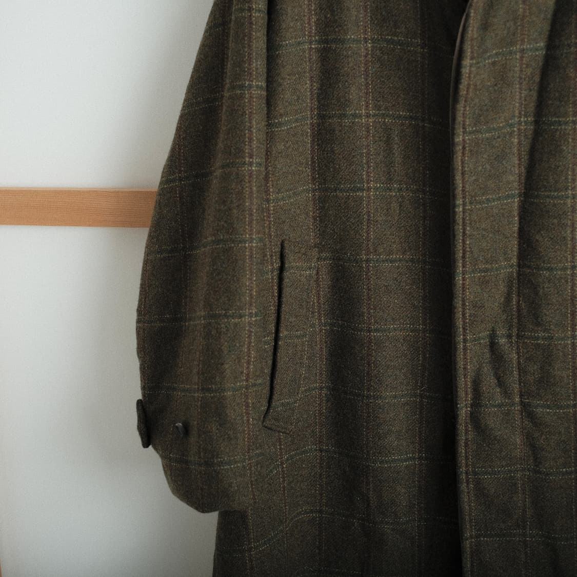 A.presse 아프레쎄 로밧 트위드 발마칸 코트 1(100)사이즈 상품이미지6