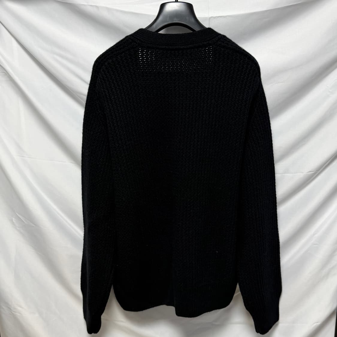 [S+급/XL] 디올 울 알파카 가디건 블랙 상품이미지5