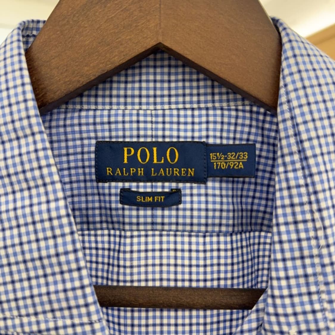 폴로 랄프로렌 빈티지 컨트리 레트로 체크 셔츠 100 C08365 상품이미지5