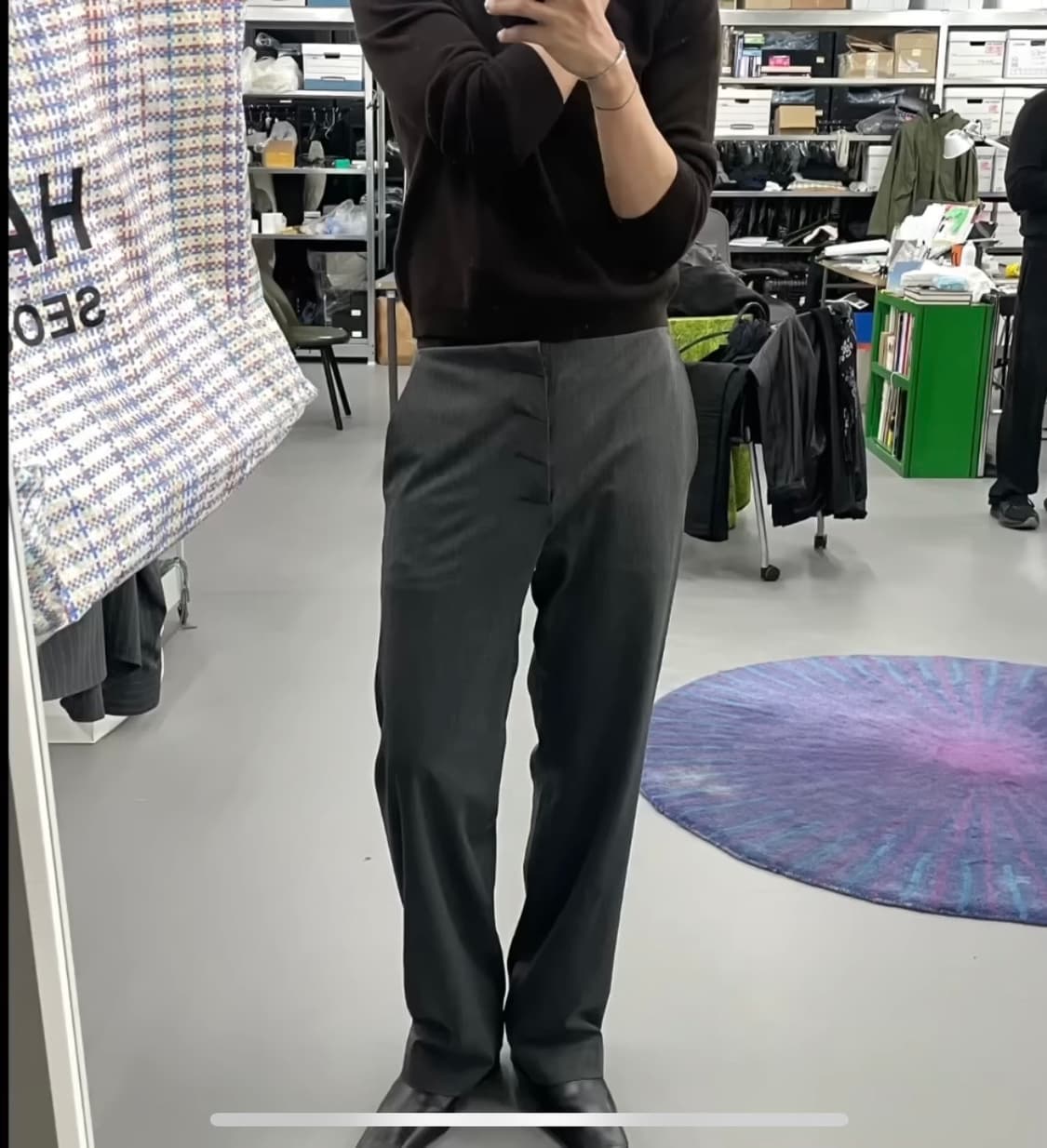 mudule lounge pants deepgrey 3사이즈 상품이미지3