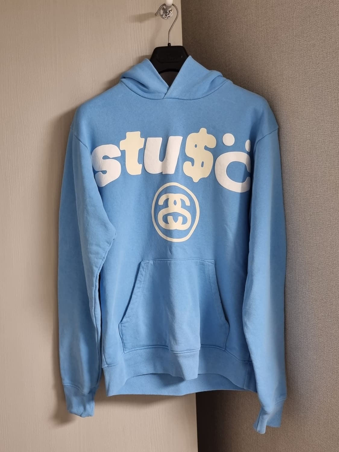 스투시 x CPFM 피그먼트 다이드 후드 블루 상품이미지1