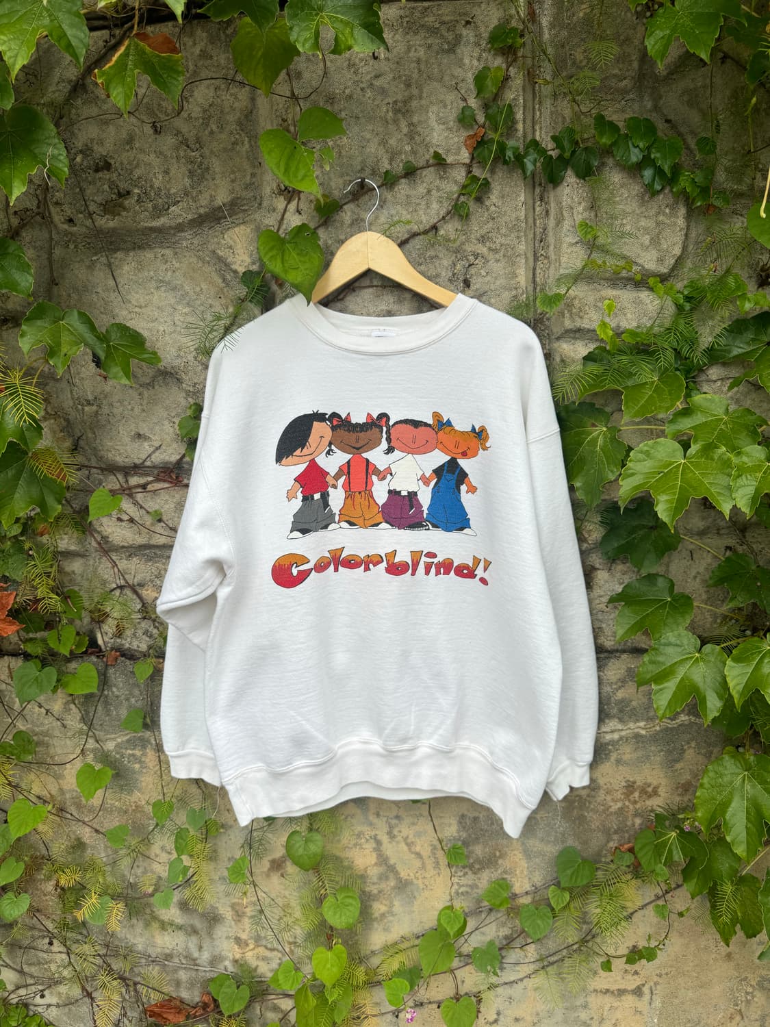 8~90s cotton deluxe 멀린 프린팅 빈티지 스웻셔츠 맨투맨 상품이미지1