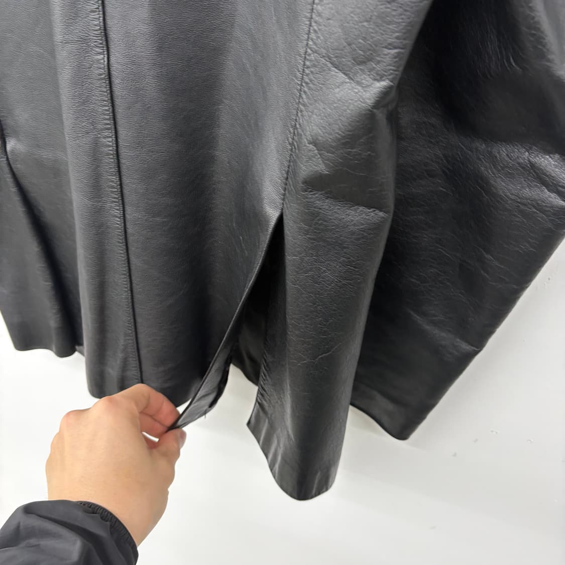 빈티지 리얼레더 소가죽 블랙 가죽자켓 L 상품이미지6