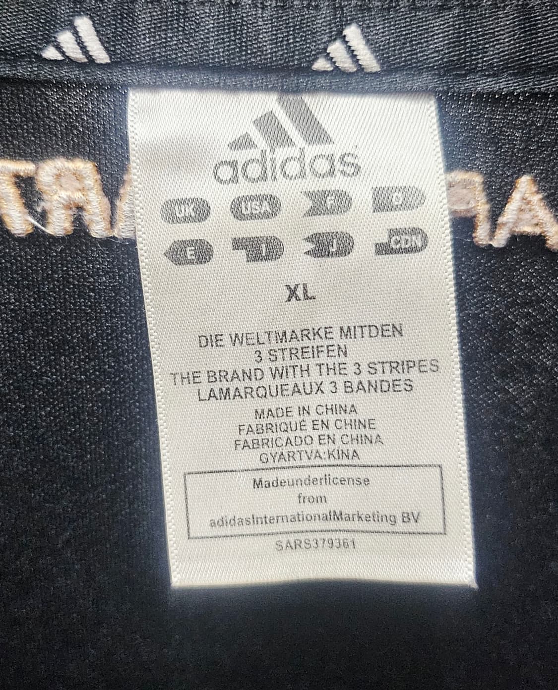 (105)XL ☆초대장급☆ 아디다스 마샬아츠 [골드금장] 트랙탑져지 상품이미지2