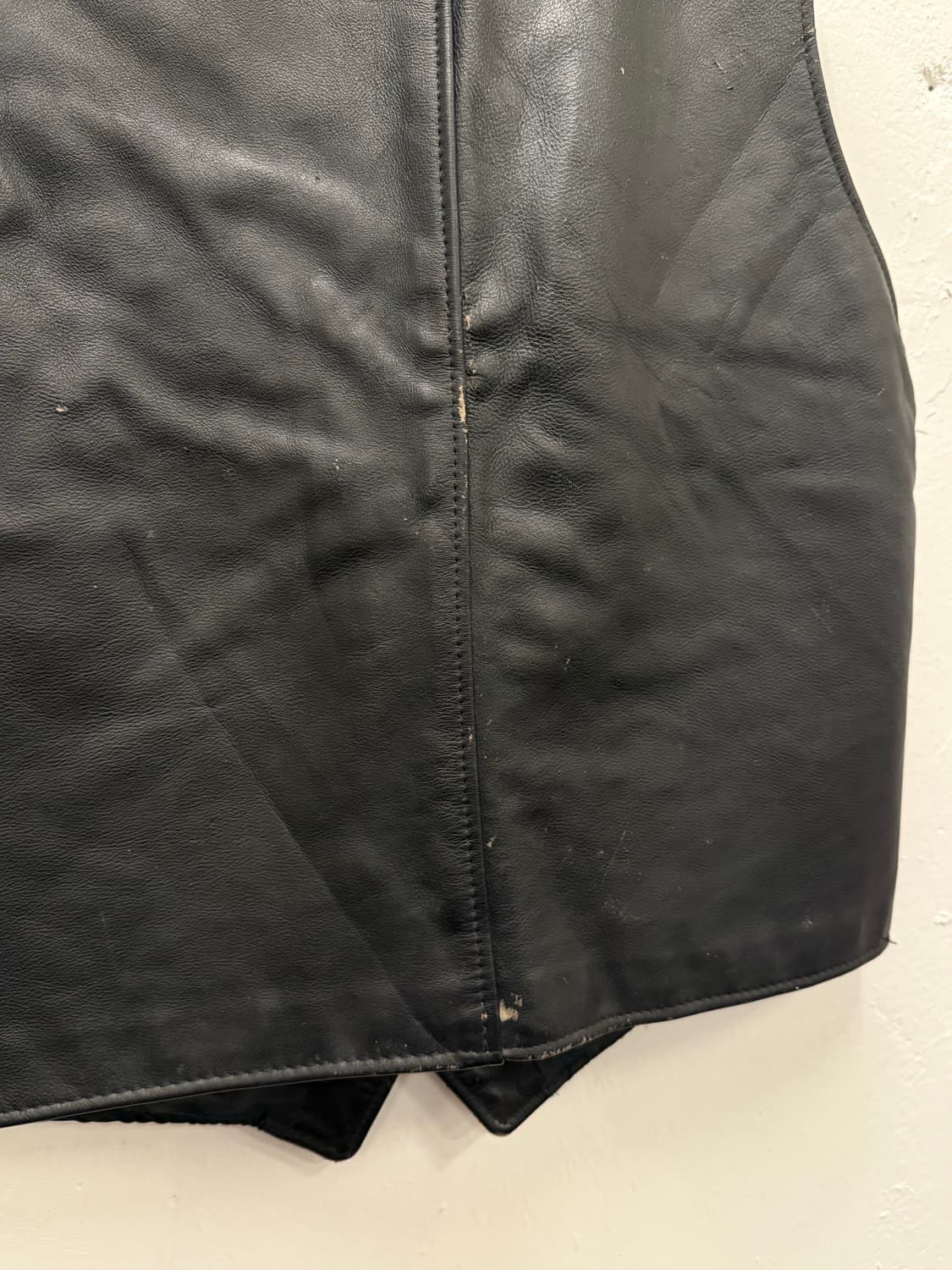 66) Schott NYC Leather Western Vest 상품이미지5