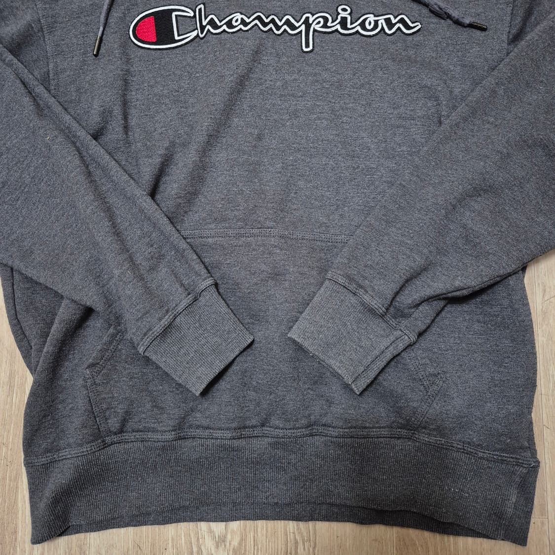 챔피온 스펠아웃 자수 빅로고 후드티 상품이미지3